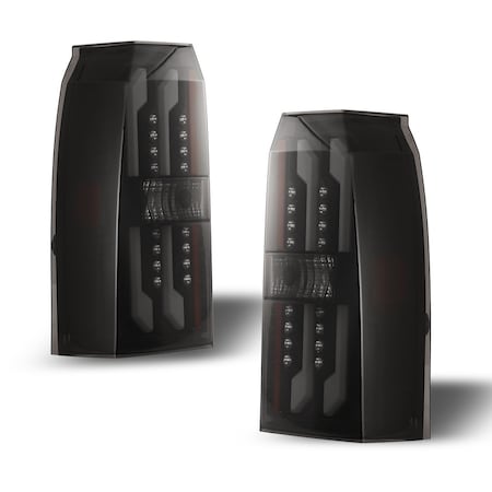 Winjet Led Tail Light - Black / Smoke CTWJ-0437-BS